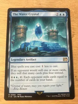 MTG - 1x The Water Crystal - Final Fantasy - Image 1