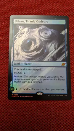 Uthros, Titanic Godcore Edge of Eternities Foil - Image 1