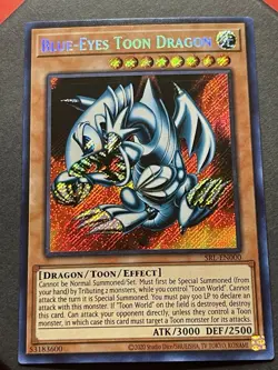 Blue-Eyes Toon Dragon | SRL-EN000 | Secret Rare | 25th Anniversary | NM | YuGiOh - Image 3