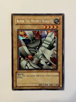 Alpha the Magnet Warrior DOR-001 Duelist of the Roses Unlimited - Image 1