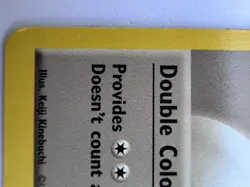 Base Set Pokemon Double Colorless Energy Card 96/102 Wizards Of The Coast 1999 - Image 4
