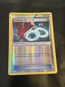 Pokemon Card Gyarados Spirit Link Breakpoint Reverse Holo 101/122 Near Mint - Image 1