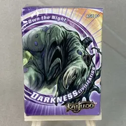 Kaijudo TCG Darkness Civilization 40 Card Deck BRAND NEW SEALED OWN THE NIGHT - Image 1