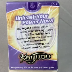 Kaijudo TCG Darkness Civilization 40 Card Deck BRAND NEW SEALED OWN THE NIGHT - Image 2