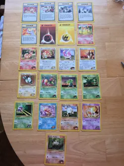 Pokemon TCG Gym Heroes Set 21 Card Lot! - Image 1