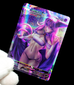 Pokemon Espeon VMAX Secret Rare Holo FX Alt Art Sexy Waifu Anime Custom Card - Image 4