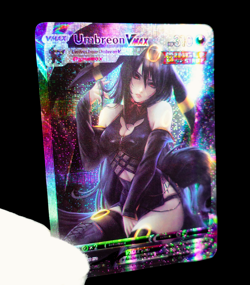 Pokemon Umbreon VMAX Secret Rare Holo FX Alt Art Sexy Waifu Anime Custom Card - Image 4