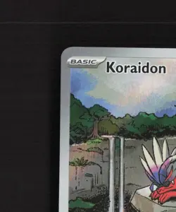 Koraidon SVP 014 Scarlet & Violet Full Art Black Star Promo Holo Pokemon Card NM - Image 3