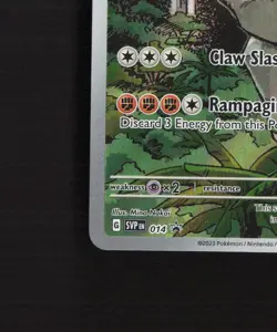Koraidon SVP 014 Scarlet & Violet Full Art Black Star Promo Holo Pokemon Card NM - Image 5