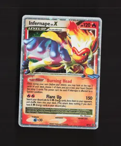 Infernape LV.X DP10 Diamond & Pearl Black Star Promo Holo Pokemon Card MP - Image 1