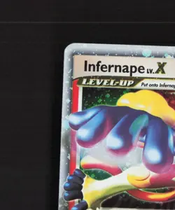 Infernape LV.X DP10 Diamond & Pearl Black Star Promo Holo Pokemon Card MP - Image 3