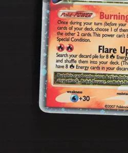 Infernape LV.X DP10 Diamond & Pearl Black Star Promo Holo Pokemon Card MP - Image 5