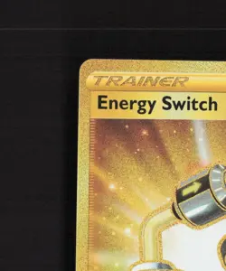 Energy Switch 212/195 Silver Tempest Gold Secret Rare Holo Pokemon Card NM - Image 3