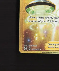 Energy Switch 212/195 Silver Tempest Gold Secret Rare Holo Pokemon Card NM - Image 5