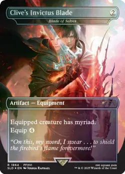 Mtg Magic Secret Lair Final Fantasy Weapons English FOIL Sealed - Image 3