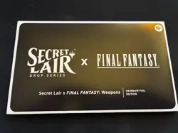 Mtg Magic Secret Lair Final Fantasy Weapons English FOIL Sealed - Image 1