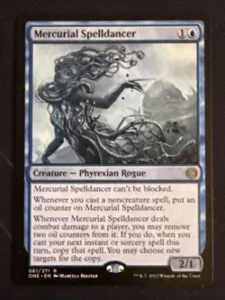 1x Mercurial Spelldancer (61) Phyrexia All Will Be One LP MTG Magic x1 MKE - Image 1