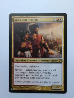 MTG Anax and Cymede (LIST)The List Reprints Regular Rare 186/249 - Image 1