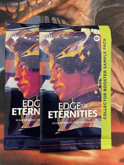 Edge Of Eternities MTG Collector Sample Packs *2 Packs* - Image 1