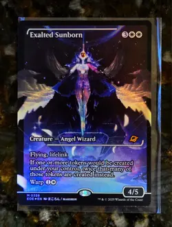 Exalted Sunborn (Showcase) Edge of Eternities Foil English MtG 358 - Image 1