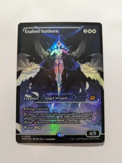 Exalted Sunborn (Showcase) Edge of Eternities Foil English MtG 358 - Image 1