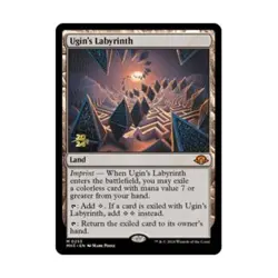 WOTC MtG Prerelease Promos Ugin's Labyrinth (MR) (Foil) NM - Image 1