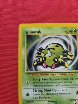 Pokemon: Spinarak #75/111 Neo Genesis 2000 Vintage Non-holo - LP - L67 (2 Cards) - Image 4