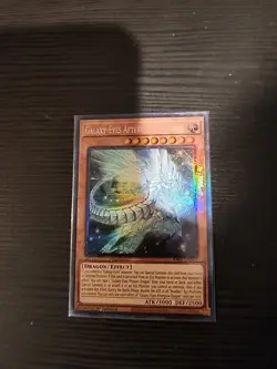 Yugioh Galaxy-Eyes Afterglow Dragon RA01-EN017 PCR 1st Ed NM - Image 1
