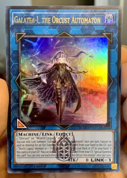Yugioh Galatea-i, the Orcust Automaton BLMM-EN052 Ultra Rare 1st NM w/Tracking - Image 1