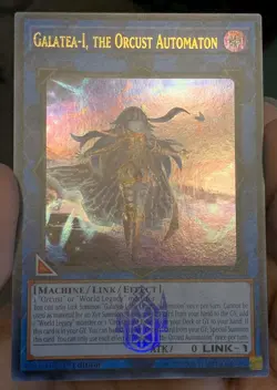 Yugioh Galatea-i, the Orcust Automaton BLMM-EN052 Ultra Rare 1st NM w/Tracking - Image 4