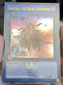 Yugioh Galatea-i, the Orcust Automaton BLMM-EN052 Ultra Rare 1st NM w/Tracking - Image 5