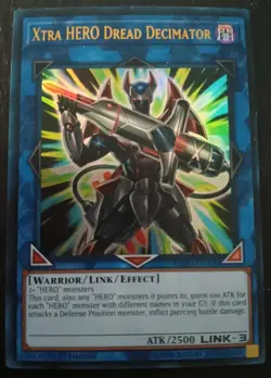 Yugioh! LP Xtra HERO Dread Decimator - LEHD-ENA00 - Ultra Rare - 1st Edition LP - Image 1