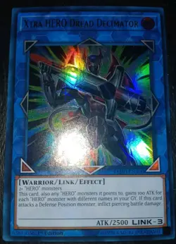 Yugioh! LP Xtra HERO Dread Decimator - LEHD-ENA00 - Ultra Rare - 1st Edition LP - Image 2