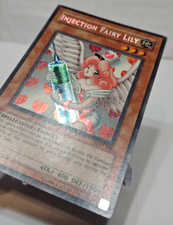 Injection Fairy Lily LOD-100 Secret Rare Unlimited Yugioh 7121 - Image 2