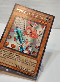 Injection Fairy Lily LOD-100 Secret Rare Unlimited Yugioh 7121 - Image 3