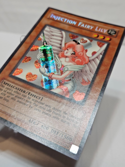 Injection Fairy Lily LOD-100 Secret Rare Unlimited Yugioh 7120 - Image 2