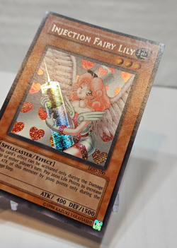 Injection Fairy Lily LOD-100 Secret Rare Unlimited Yugioh 7120 - Image 3
