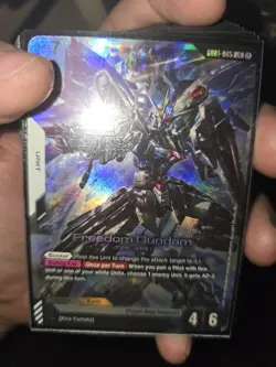 Freedom Gundam (GD01-065) (NM) - Gundam Card Game - Newtype Rising (ENG) - Image 1
