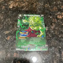 Broly Everlasting Vengeance CHAMPIONSHIP Foil Dragon Ball Super Card Game | NM - Image 4