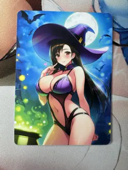 (NSFW) Tifa Lockhart Final Fantasy Goddess Story Waifu Anime Custom Card - Image 1