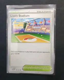 Lively Stadium 180/191 Pokemon TCG Card SSP SURGING SPARKS Near Mint NM - Image 1