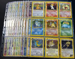 Lot of 108 ALL HOLO Vintage Pokemon Card 1st Edition Binder Collection - Image 1