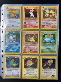 Lot of 108 ALL HOLO Vintage Pokemon Card 1st Edition Binder Collection - Image 2
