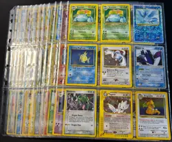 Lot of 108 ALL HOLO Vintage Pokemon Card 1st Edition Binder Collection - Image 1