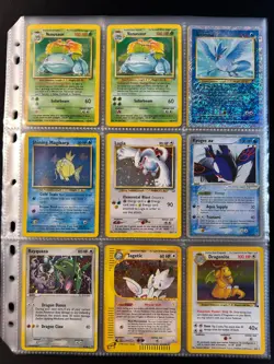 Lot of 108 ALL HOLO Vintage Pokemon Card 1st Edition Binder Collection - Image 2