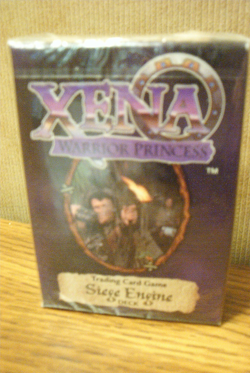 XENA Warrior Princess Trading Card Game Siege Engine Starter Deck SEALED 15600 - Image 1