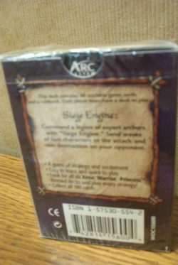 XENA Warrior Princess Trading Card Game Siege Engine Starter Deck SEALED 15600 - Image 2