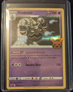 Dusknoir #071/185 Halloween 2023 Trick or Trade Holo Pokemon Card - Image 3