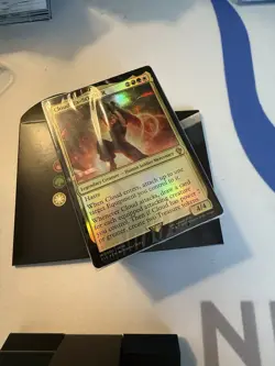 MTG Limit Break Cloud, Ex-SOLDIER Commander (Deck Only) Final Fantasy - Image 1