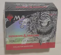 MTG D&D Adventures In The Forgotten Realms Collector Booster Box English Magic - Image 1
